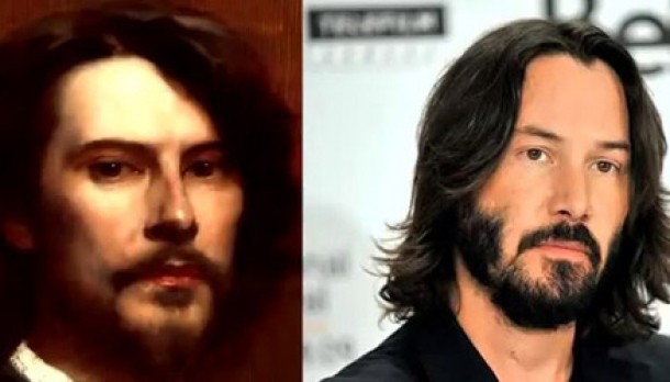 Keanu Reeves si Louis-Maurice Boutet de Monvet