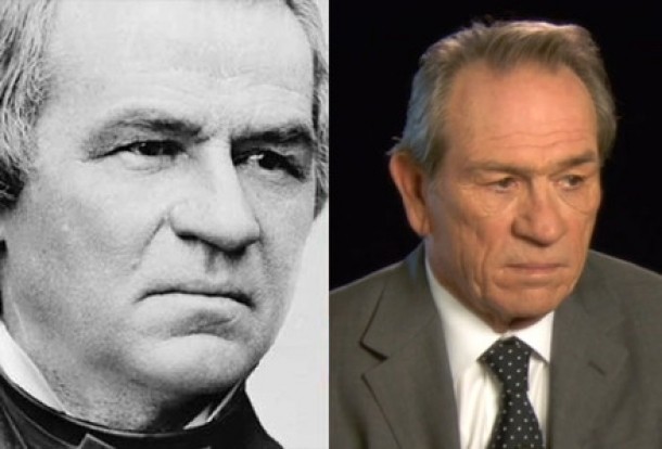 Tommy Lee Jones si Andrew Johnson