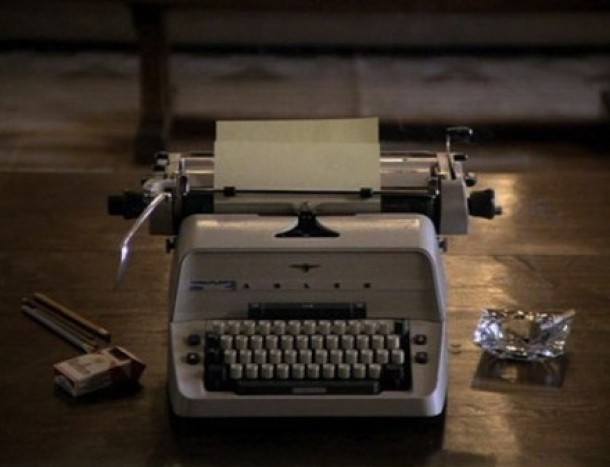 Masina de scris din "The Shining" (1980)