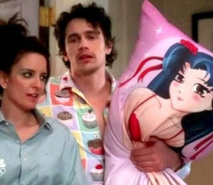 James Franco si o perna