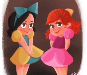 Drizella si Anastasia, surorile vitrege al e