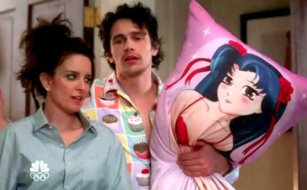 James Franco si o perna