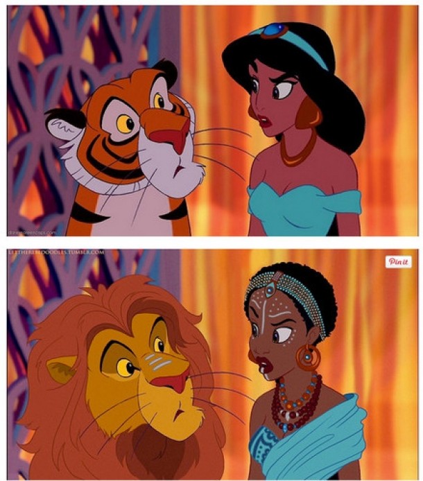 Jasmine din "Aladdin"