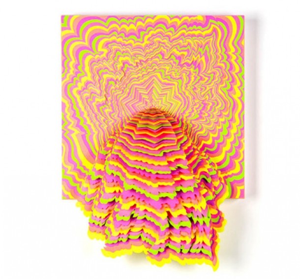 obiect 3D din hartie