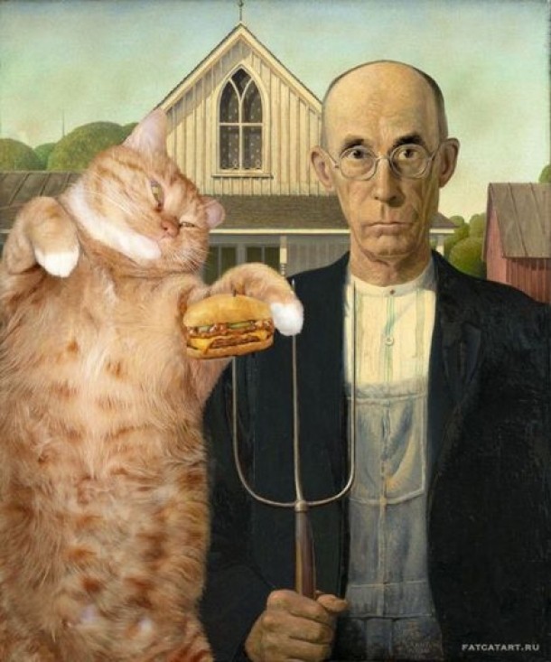 American Gothic de Grant Wood