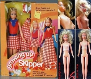 Papusa care da lectii despre pubertate