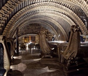 H.R. Giger Alien Bar, Gruyere, Elvetia