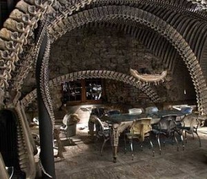 H.R. Giger Alien Bar, Gruyere, Elvetia