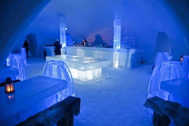 Ice Bar, uebec, Canada