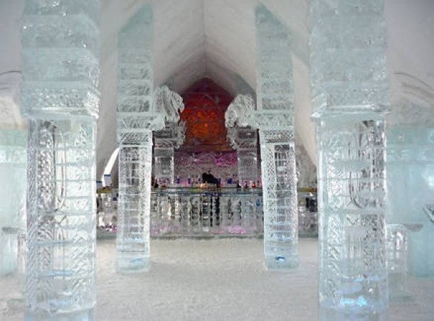 Ice Bar, Quebec, Canada