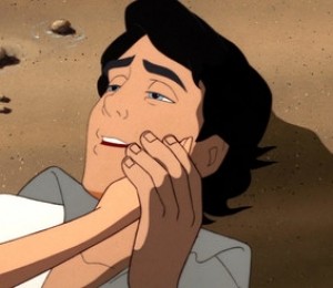 printul Eric o vede pe Ariel pentru prima data