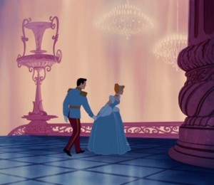 Fat-Frumos o vede pe Cenusareasa in sala de bal