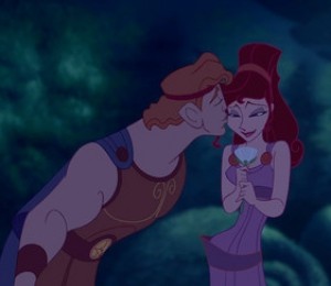 Hercule ii da lui Meg o floare