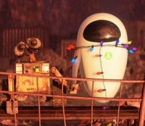 Wall-E si Eve se tin de mana