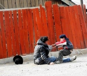 Tatal alcoolic si fiul sau