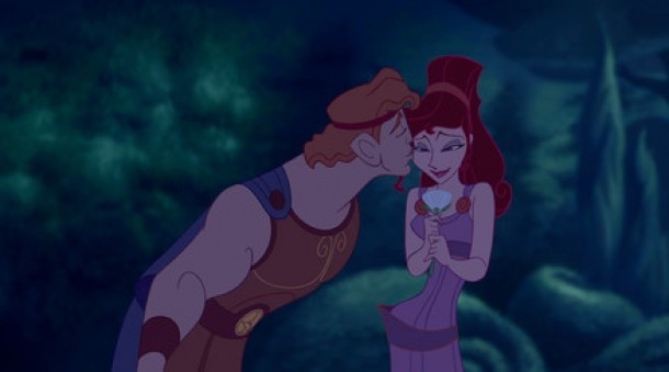 Hercule ii da lui Meg o floare
