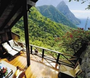 Resortul Ladera din St. Lucia