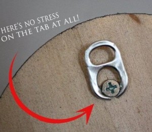 Cheita de la doza de suc pe post de agatatoare pentru tablou