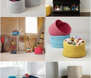 Organizatoare tricotate