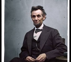Abraham Lincoln, 1865.