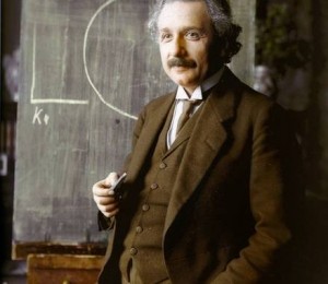 Albert Einstein, 1921.