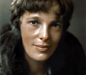 Amelia Earhardt, 1930.