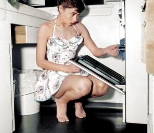 Audrey Hepburn, probabil in mijlocul anilor '50