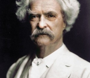 Mark Twain, 1907.
