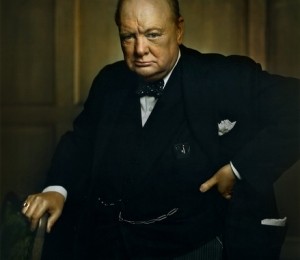 Winston Churchill, 1947.