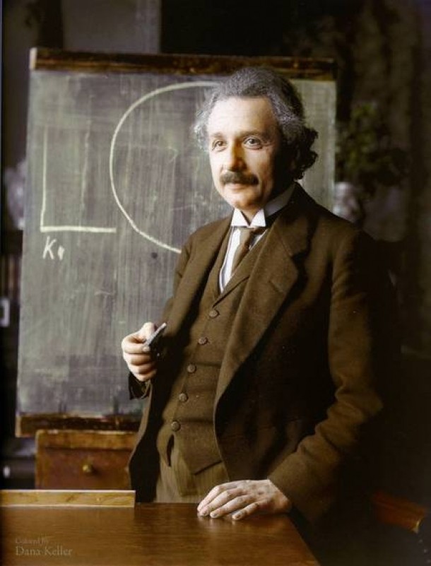 Albert Einstein, 1921.