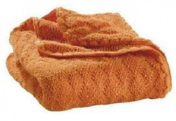 Patura tricotata din lana organica