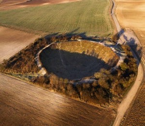 Crater Lochnagar, Somme, Franta