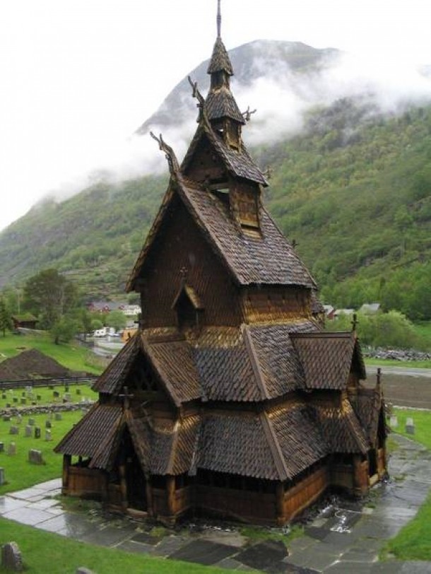Biserica Borgund Stave, Norvegia