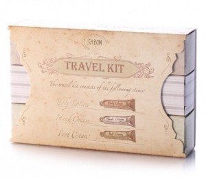 kit calatorii sabon.ro, 72 lei