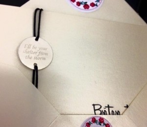 Medalion personalizat cu citat 1