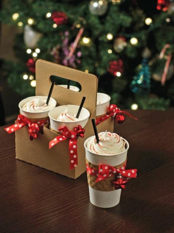 Cafea cu frisca pentru drum