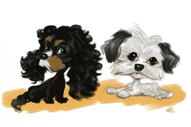 Caricatura animale de companie