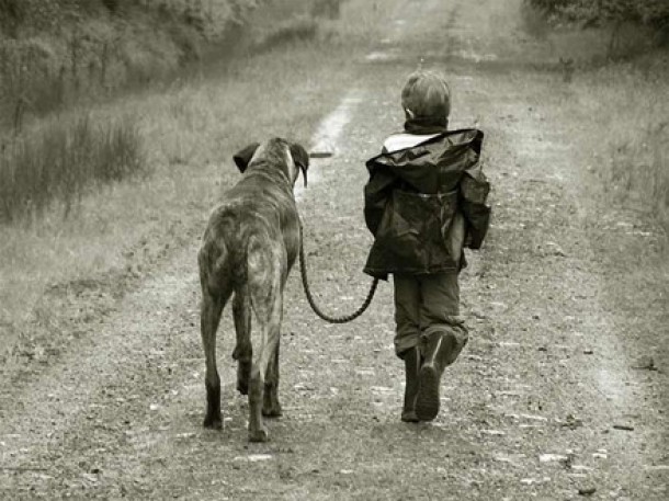 Baietelul din Siberia crescut de caine