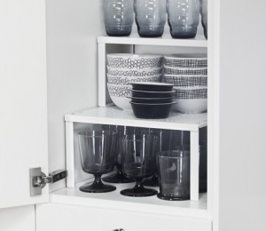 VARIERA Poliþã/organizator, alb 24,99 lei