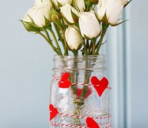 Vaza cu inimioare