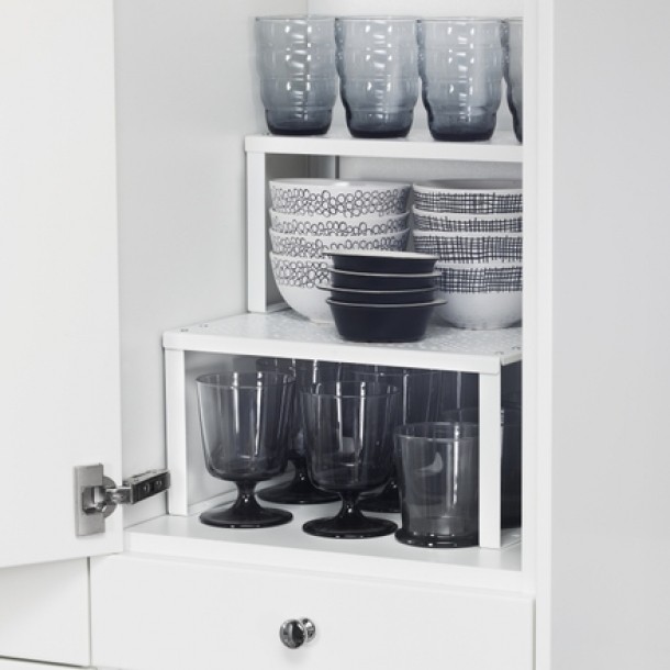 VARIERA Poliþã/organizator, alb 24,99 lei