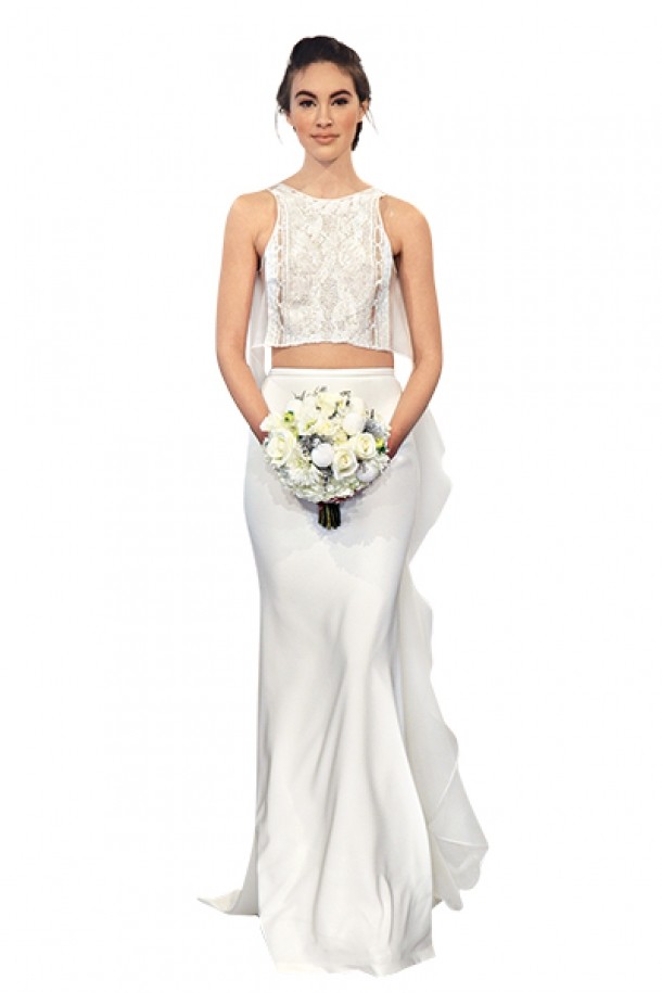 Rochii de mireasa deux piece