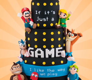 Super Mario, Pac Man si alte personaje din jocurile video