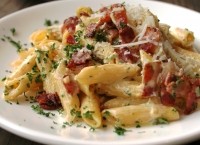 penne carbonara