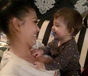 Andreea Mantea fiu David