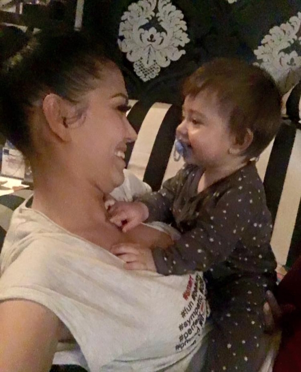 Andreea Mantea fiu David