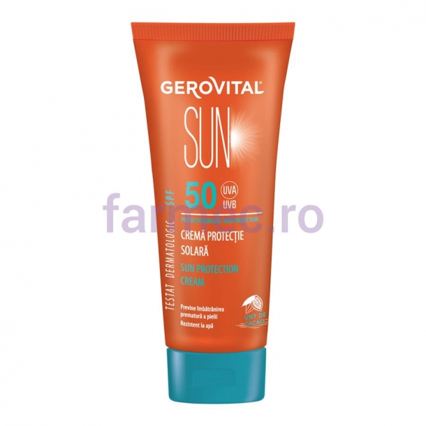 farmec.ro, Cremă protecție solară SPF 50, 29,80 