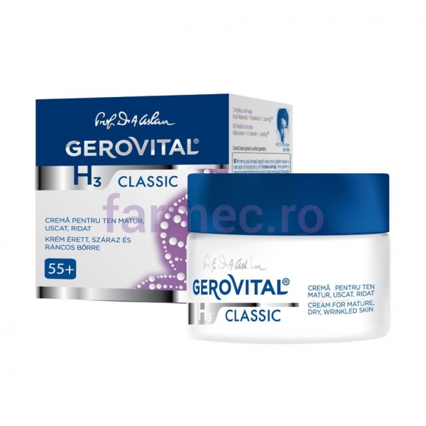Crema ten matur, Gerovital