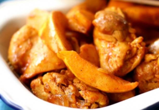 mancare de gutui cu pui