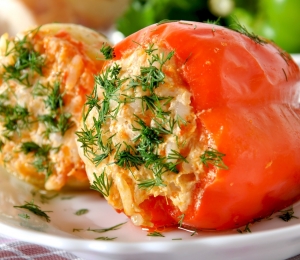 ardei umpluti cu orez